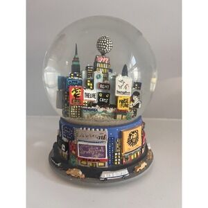 Vintage 1999 "Broadway Cares" NYC Musical Snow Globe.